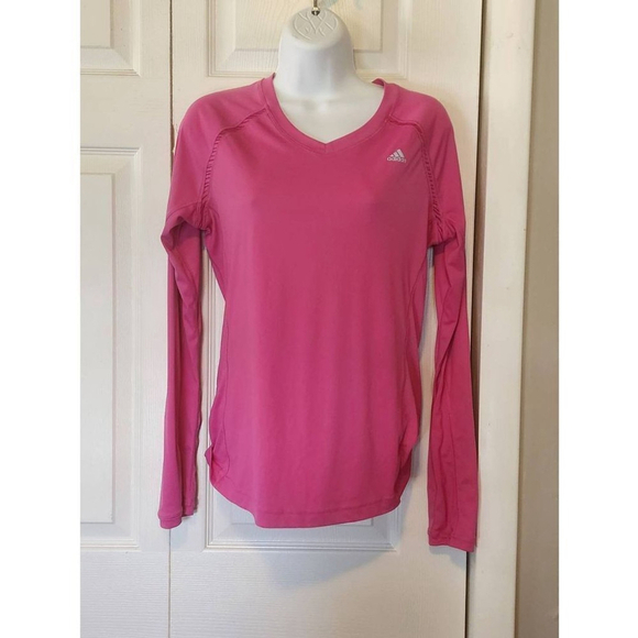 Adidas Tops - Adidas Hot Pink Shirt